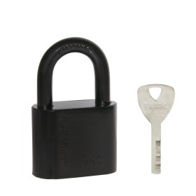 Замок Fuaro (Фуаро) навесной PL-WEATHER-1540 Black 4 fin key ( PL-15-40) диск. /блистер Замок Fuaro (Фуаро) навесной PL-WEATHER-1540 Black 4 fin key ( PL-15-40) диск. /блистер