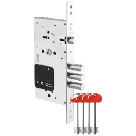 Замок Fuaro (Фуаро) врезной сувальдный MDV25/S-60.85.3R16 4key Замок Fuaro (Фуаро) врезной сувальдный MDV25/S-60.85.3R16 4key