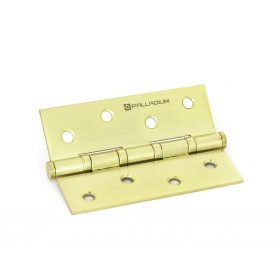 Петля дверная универсальная Palladium N 4BB-100 (2mm) SB Матовое золото