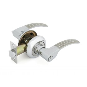 Ручка защелка Palladium 803 SN/CP BK
