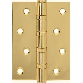 Петля дверная универсальная Adden Bau 100X70X2.5 4BB POLISH GOLD Золото; без короны Петля дверная универсальная Adden Bau 100X70X2.5 4BB POLISH GOLD Золото; без короны
