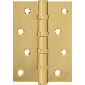 Петля дверная универсальная Adden Bau 100X70X2.5 4BB SATIN GOLD Матовое золото; без короны Петля дверная универсальная Adden Bau 100X70X2.5 4BB SATIN GOLD Матовое золото; без короны