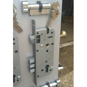 Замок с цилиндром Adden Bau LOCK 4585 5-60B D CHROME Хром, ключ-вертушка, английский ключ Замок с цилиндром Adden Bau LOCK 4585 5-60B D CHROME Хром, ключ-вертушка, английский ключ