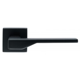 Дверная ручка Extreza Hi-tech Slim ADONA 122 на розетке R11 черный матовый F22