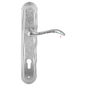 Дверная ручка Extreza AGATA (Агата) 310 на планке PL05 матовый хром F05