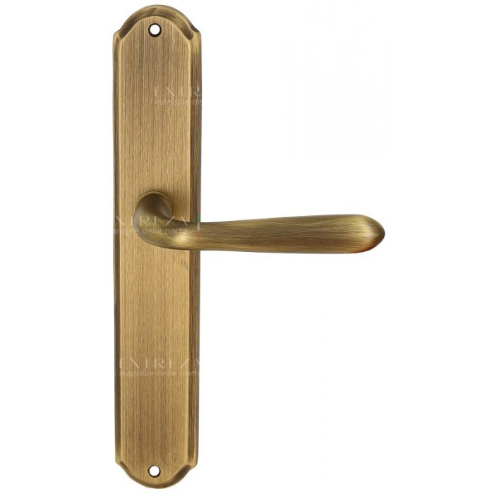 Дверная ручка Extreza ALDO (Альдо) 331 на планке PL01 матовая бронза F03