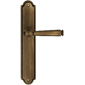 Дверная ручка Extreza ANNET 329 на планке PL03 матовая бронза F03