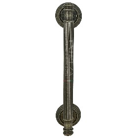 Ручка дверная скоба Extreza BENITO (Бенито) 275 мм (225 мм) R05 античное серебро F45