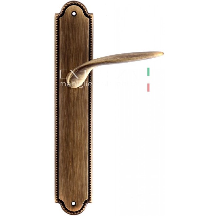 Дверная ручка Extreza CALIPSO (Калипсо) 311 на планке PL03 матовая бронза F03