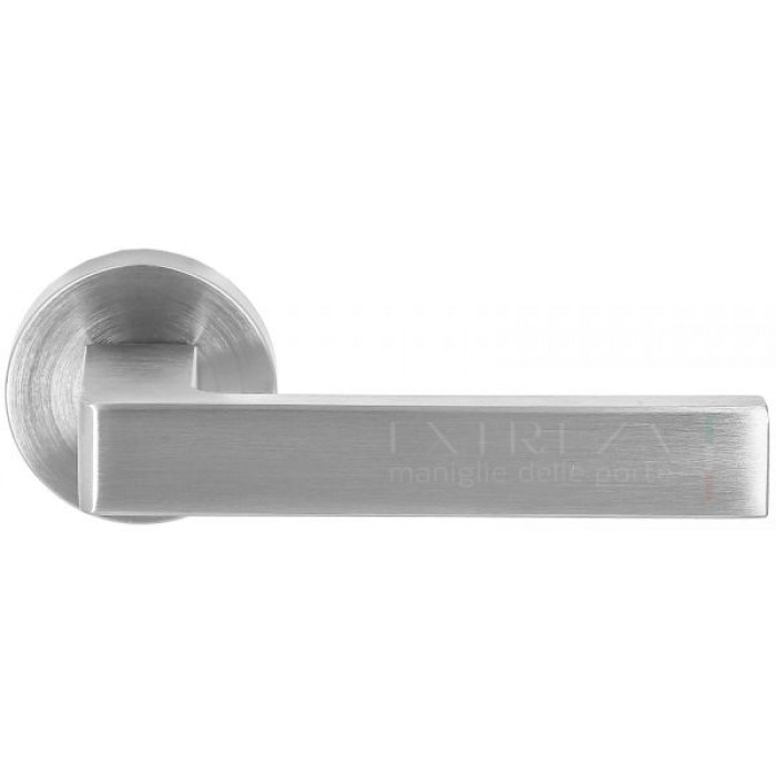 Дверная ручка Extreza Hi-Tech ENZO (Энзо) 117 R12 матовый хром F05