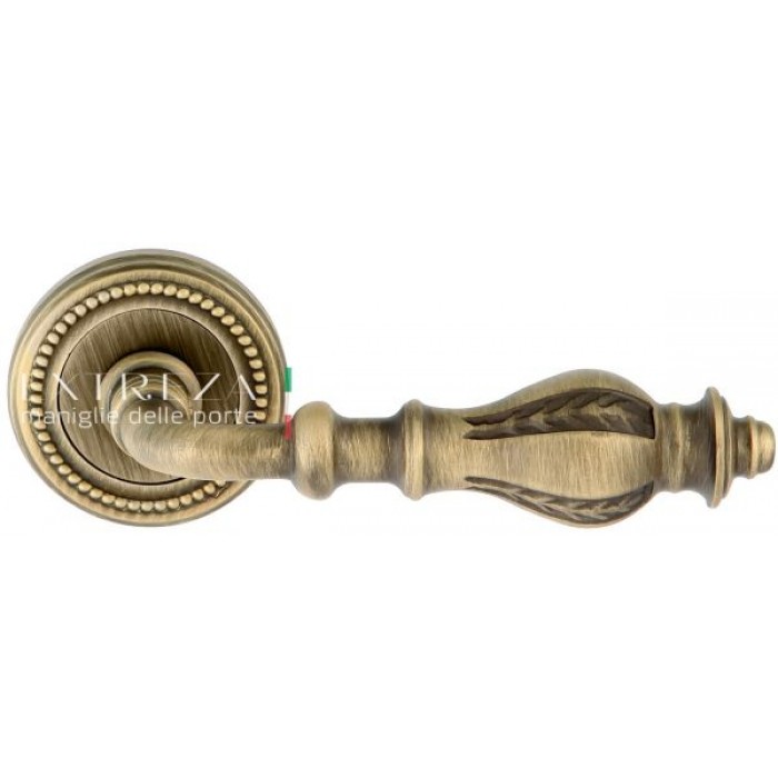 Дверная ручка Extreza EVITA (Эвита) 301 на розетке R03 матовая бронза F03