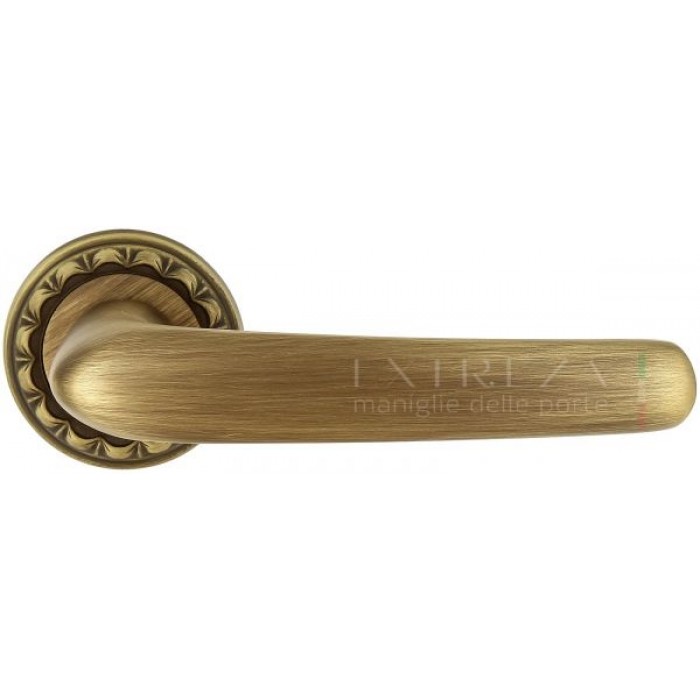 Дверная ручка Extreza MONACO (Монако) 330 на розетке R02 матовая бронза F03