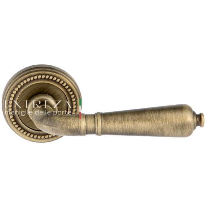 Дверная ручка Extreza PETRA (Петра) 304 на розетке R03 матовая бронза F03