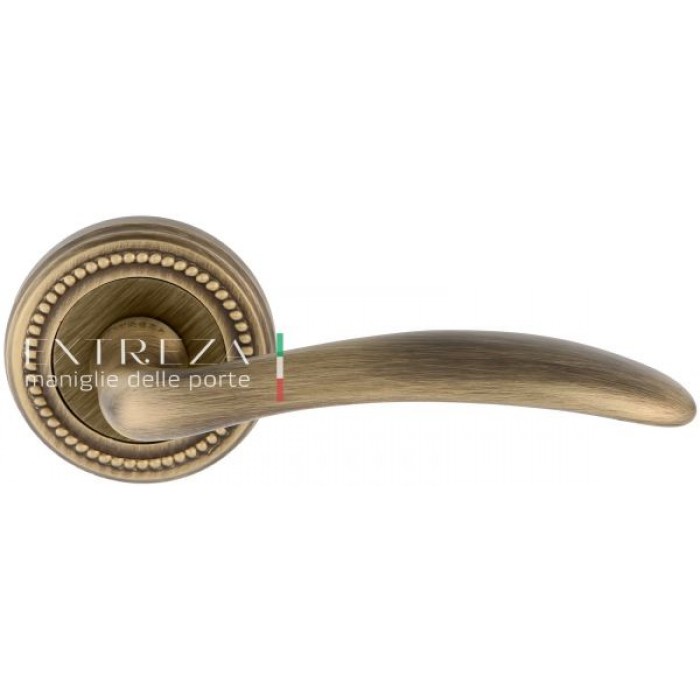 Дверная ручка Extreza SIMONA (Симона) 314 на розетке R03 матовая бронза F03