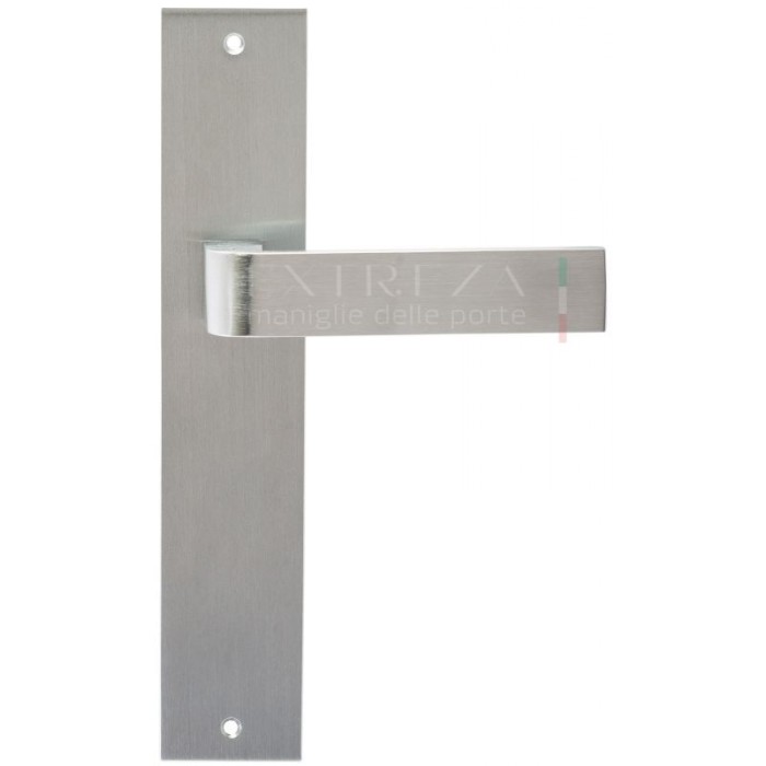 Дверная ручка Extreza Hi-Tech SOUND (Саунд) 106 на планке PL11 матовый хром F05