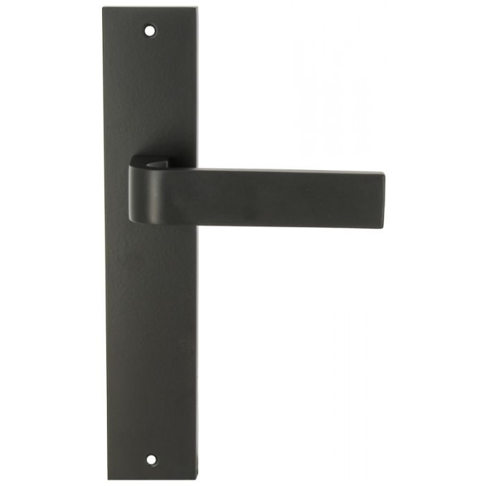 Дверная ручка Extreza Hi-Tech SOUND (Саунд) 106 на планке PL11 черный матовый F22
