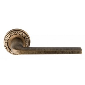 Extreza TERNI (Терни) 320 дверная ручка на розетке R06, цвет матовая бронза F03