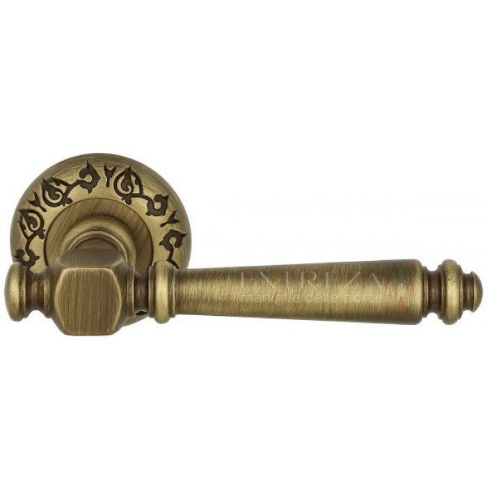 Дверная ручка Extreza VERONIKA (Вероника) 325 на розетке R04 матовая бронза F03