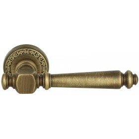 Дверная ручка Extreza VERONIKA (Вероника) 325 на розетке R06 матовая бронза F03
