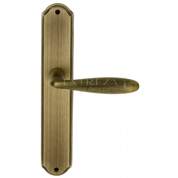 Дверная ручка Extreza VIGO (Виго) 324 на планке PL01 матовая бронза F03