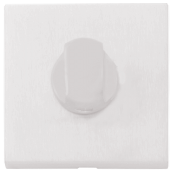 Завертка сантехническая Forme квадратная Белый (50PVC)