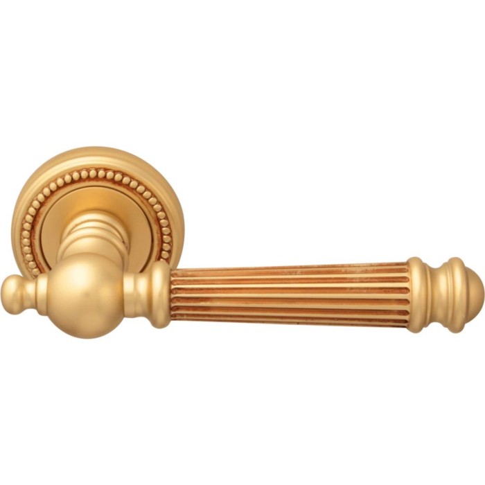 Дверная ручка на розетке Melodia 102 50L Veronica Французское золото