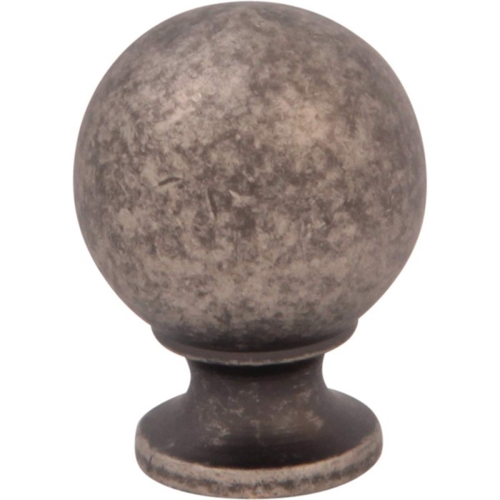Мебельная ручка Melodia 803 Античное серебро DAS BALL D30 mm