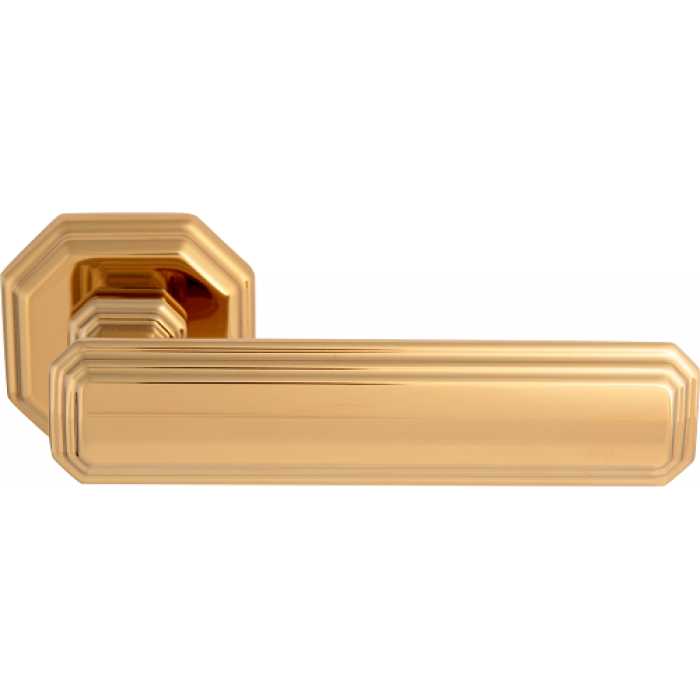 Дверная ручка на розетке Forme 217 Themis Золото PVD (FIXA)