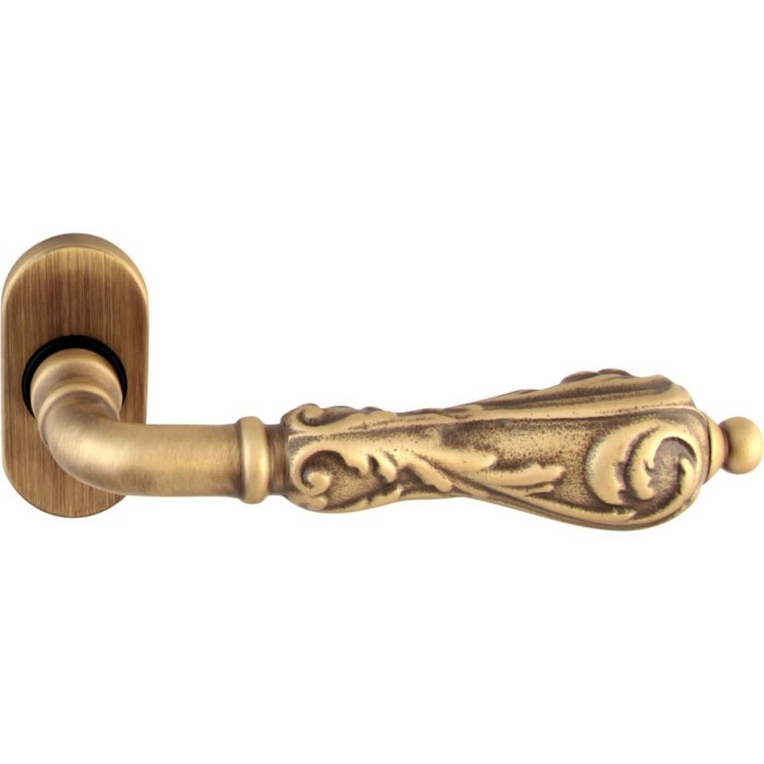 Дверная ручка на розетке Melodia 229 F Libra Матовая бронза