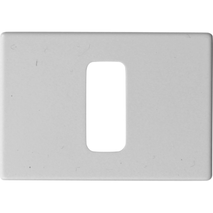 Накладка под кабинетный ключ Forme Cab квадратная Icon Белый матовый (Ric)
