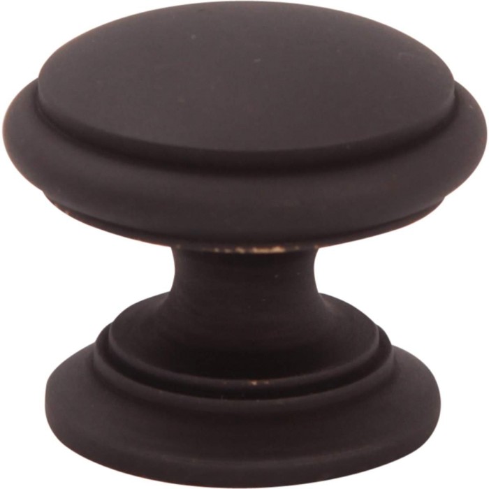 Мебельная ручка Melodia 805 Графит ROUND CAP D32 mm