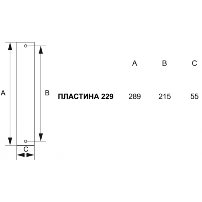 Дверная ручка на планке Melodia 294/229 Cyl Beta Матовая бронза