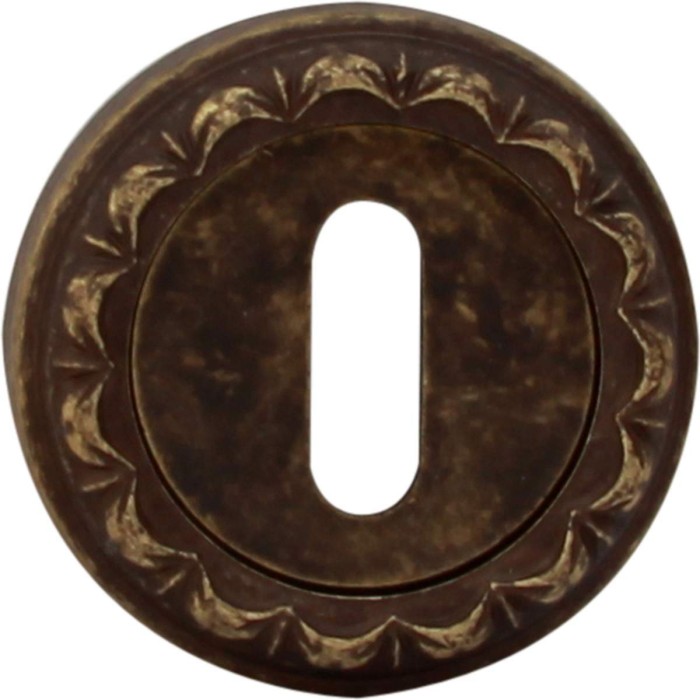 Накладка под кабинетный ключ Melodia Cab на розетке D Античная бронза