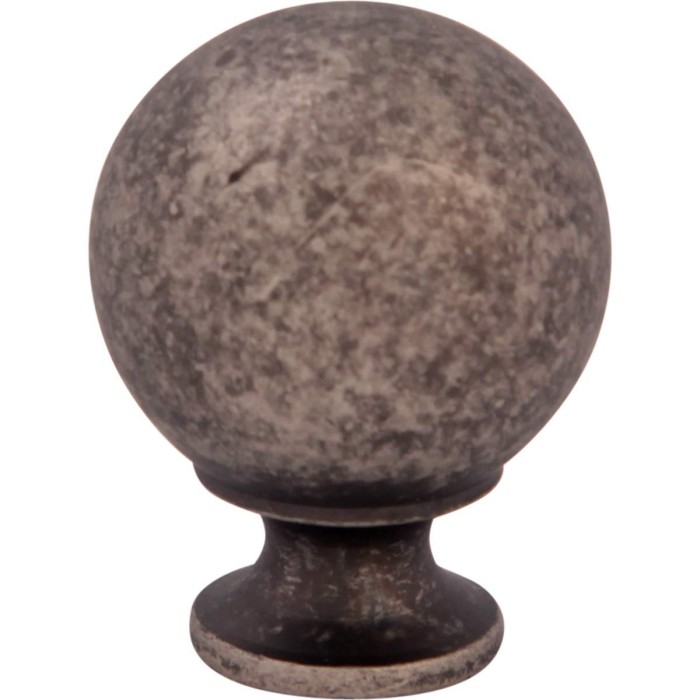 Мебельная ручка Melodia 803 Античное серебро DAS BALL D22 mm