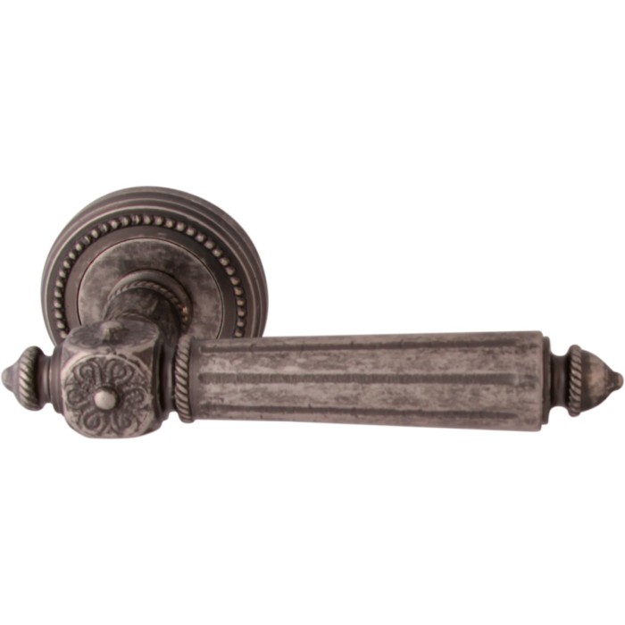 Дверная ручка на розетке Melodia 246 50L Nike Античное серебро