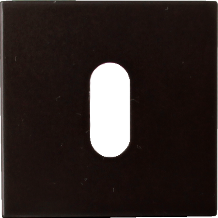 Накладка под кабинетный ключ Forme Cab квадратная Черный (50PVC)