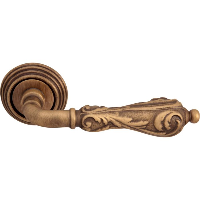 Дверная ручка на розетке Melodia 229 P Libra Матовая бронза