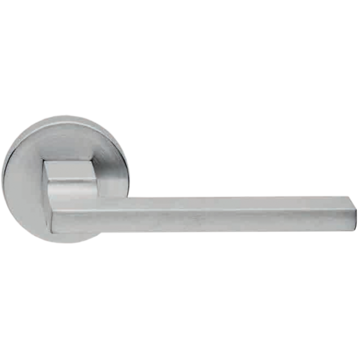 Дверная ручка на розетке Forme 204R Innova Матовый хром (FIXA)