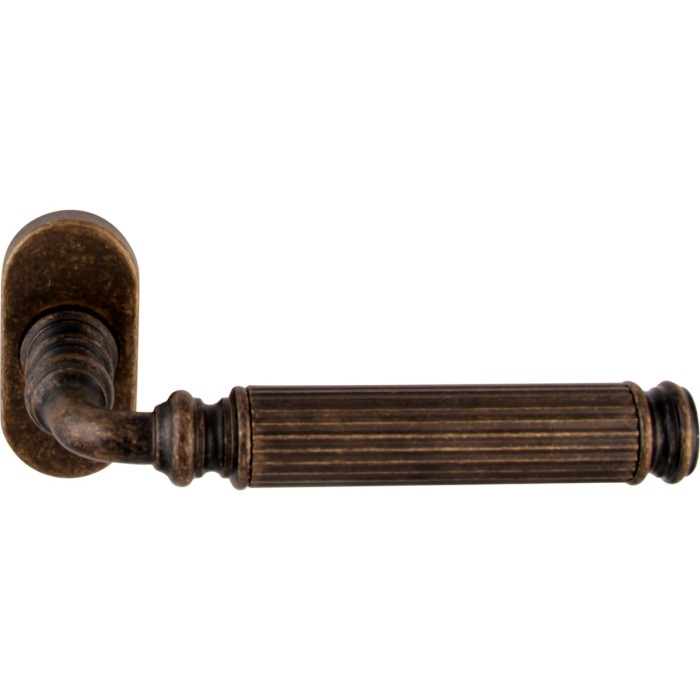 Дверная ручка на розетке Melodia 290 F Rania Античная бронза