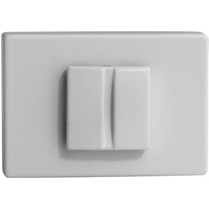 Завертка сантехническая Forme квадратная Icon Белый матовый (Ric)