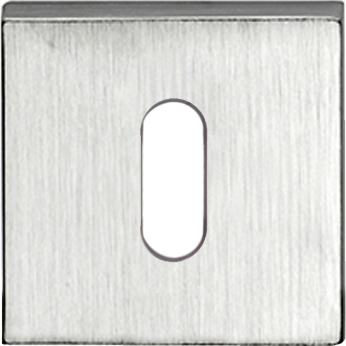 Накладка под кабинетный ключ Forme Cab квадратная Матовый хром (FIXA)