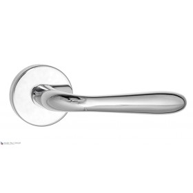 Дверная ручка на круглом основании Fratelli Cattini GOCCIA 7-CR полированный хром