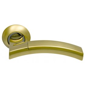 Межкомнатная дверная ручка Archie Sillur 132 золото матовое/золото