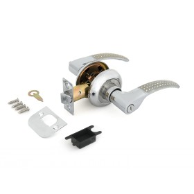 Ручка защелка Palladium 803 SN/CP BK