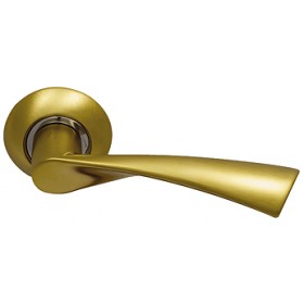Межкомнатная дверная ручка Archie Sillur х11 матовое золото