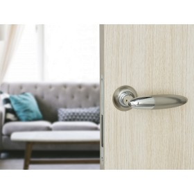 Дверная ручка Palladium Arno SN/CP