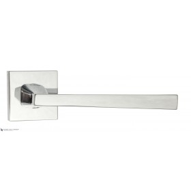 Дверная ручка на квадратном основании Fratelli Cattini UNICA 8-CR полированный хром