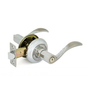 Ручка защелка Palladium 802 SN/CP BK-foto2