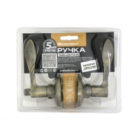 Ручка защелка Palladium 802 AB BK