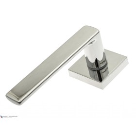 Дверная ручка на квадратном основании Fratelli Cattini ELLE 8-CR полированный хром